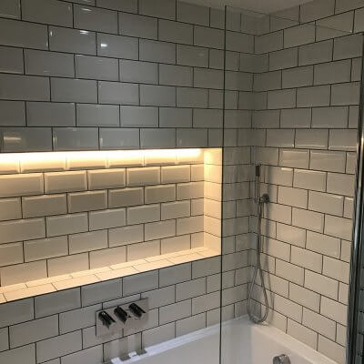 Bath and Shower Room Renovation in East London Thumbnail
