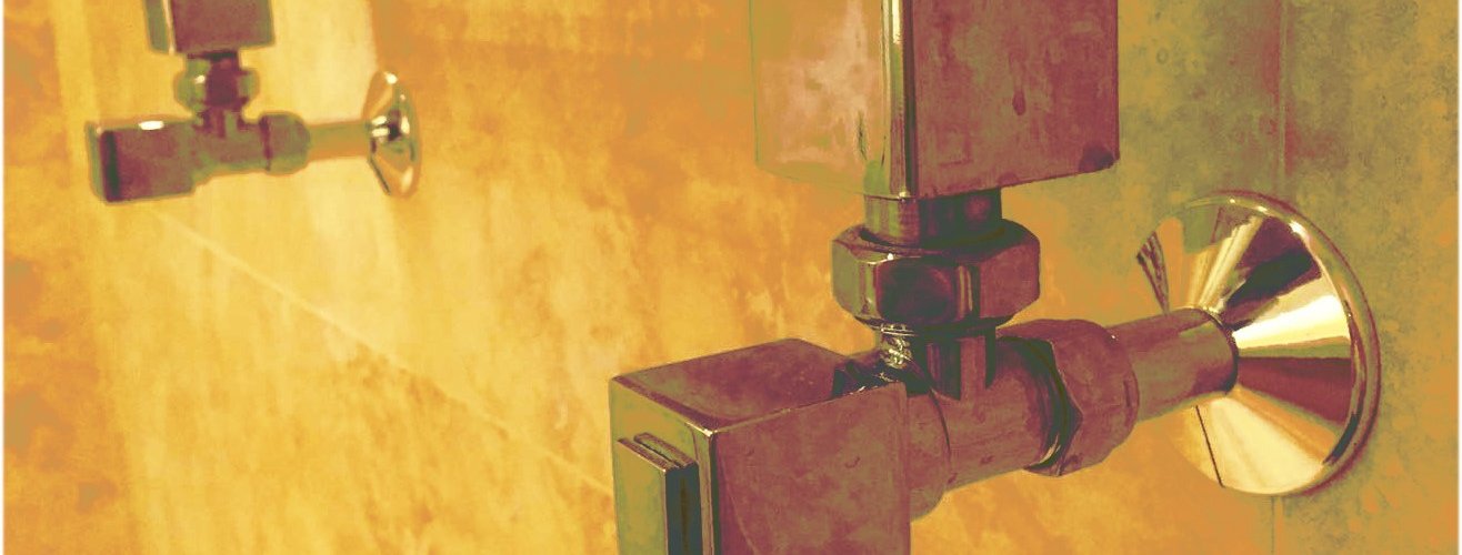 heated towel rail in the bathroom